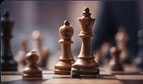 Golden chess king representing business strategy and digital roadmap